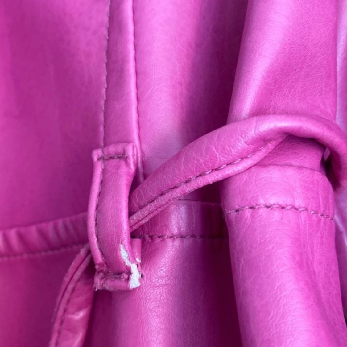 Vintage läderkappa! - 91