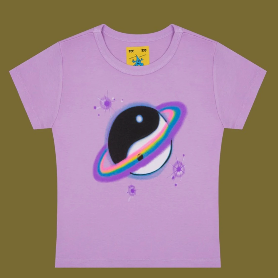 UNIF space yin yang baby tee 😍 - 91