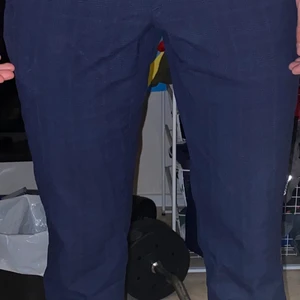 Kostymbyxor mango str 42 - Fräscha kostymbyxor lite mönstringa, str 