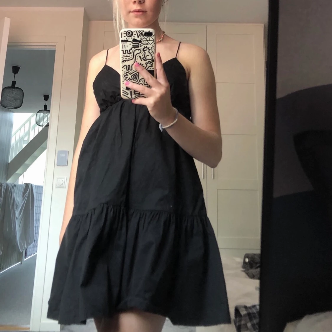 Svart zara klänning  - 90