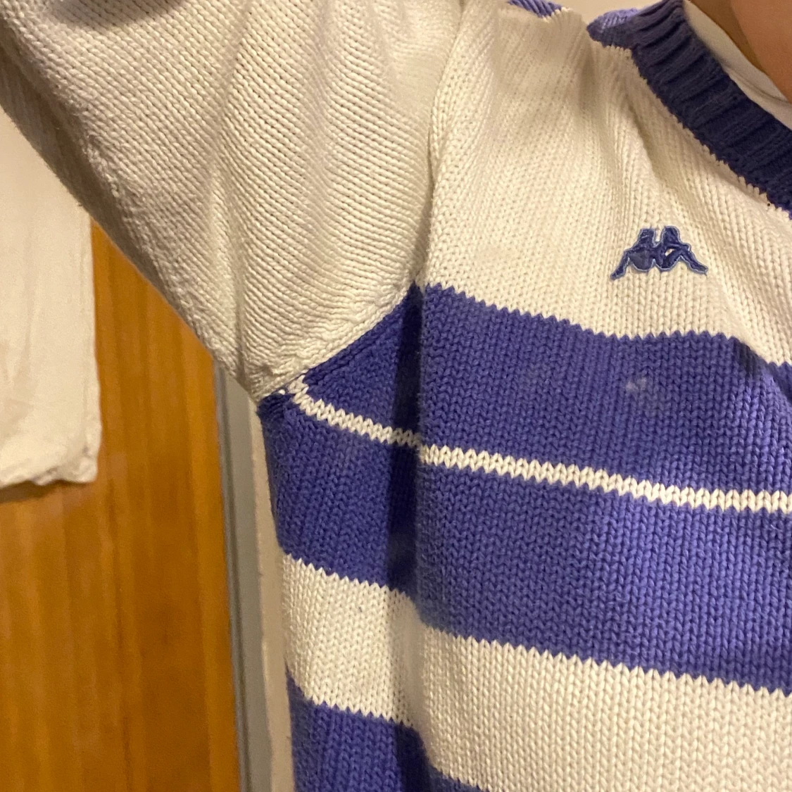 Stickad kappa tröja  - 91