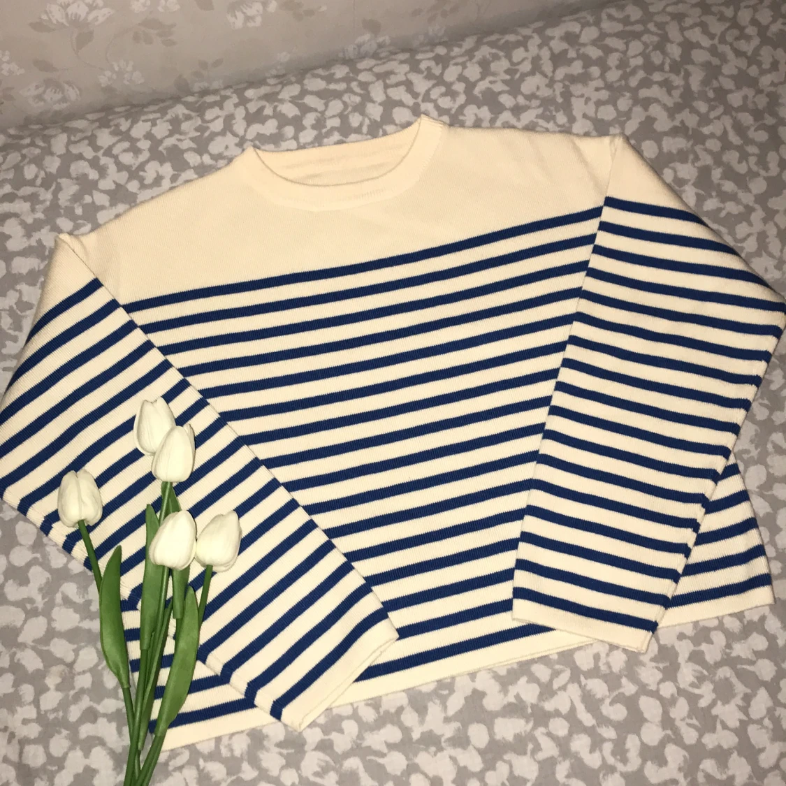 Randig vårig tröja 🤍