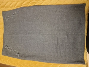 Maxi pencile skirt  - Mörk grå maxi längd kjol,penceil cut med lång dragkedja,helt nytt