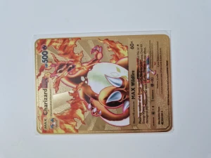 Charizard DX Pokemon Kort - Pokemon Kort I metall, ej original. 15kr frakt
