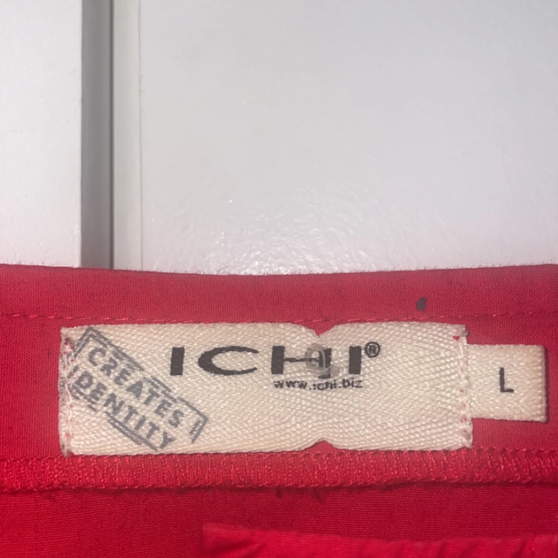 Röd klänning  - 90