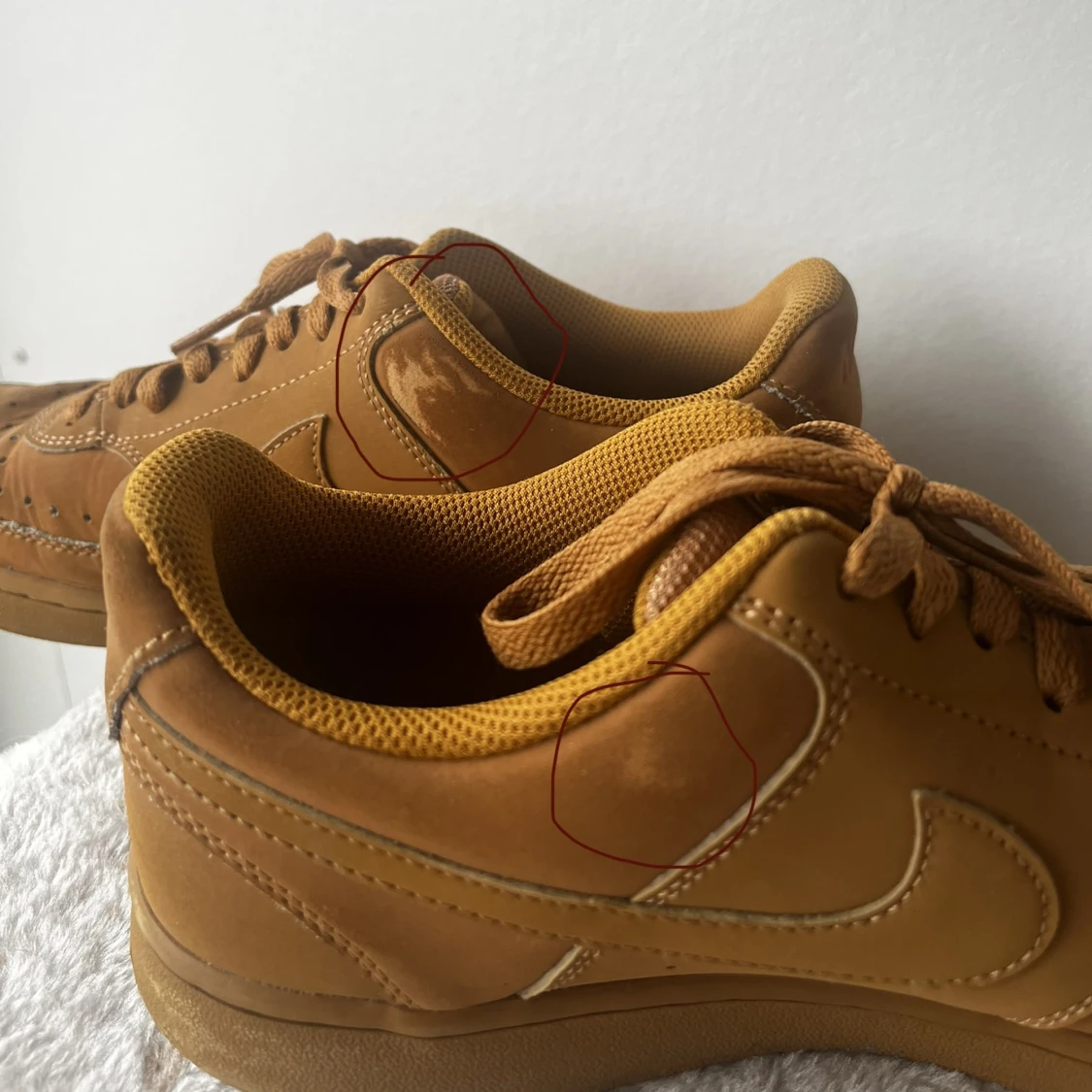 Nike air force 1 bruna mocka - 90