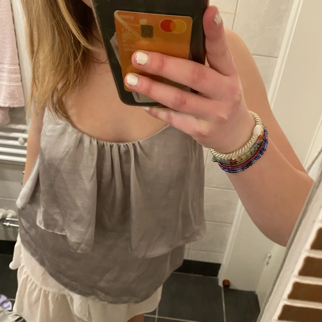 Linne med volang  - 90