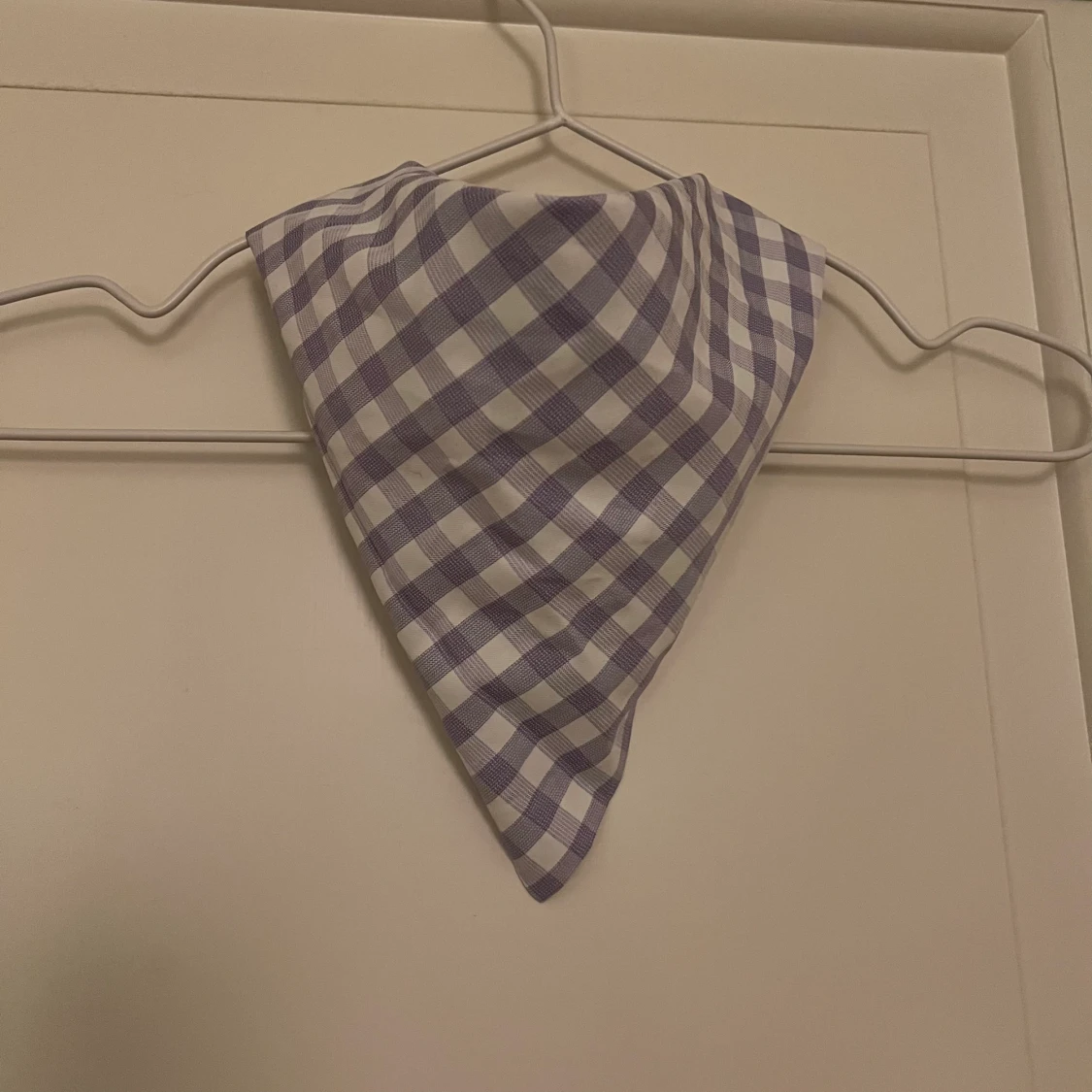 Rutig hårscarf🤍 - 90