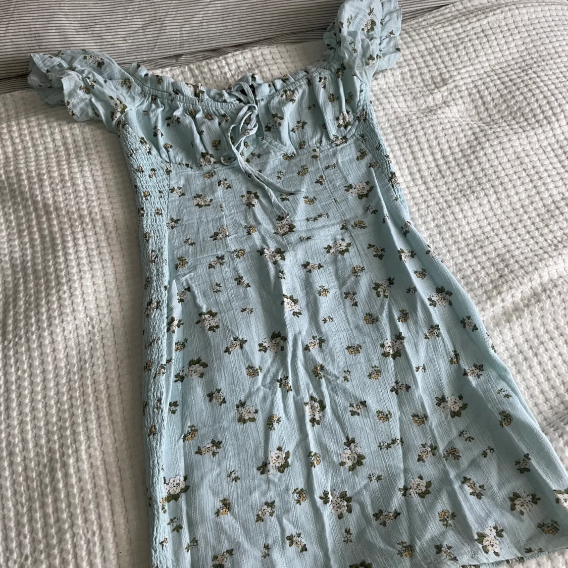 Blommig klänning - 90