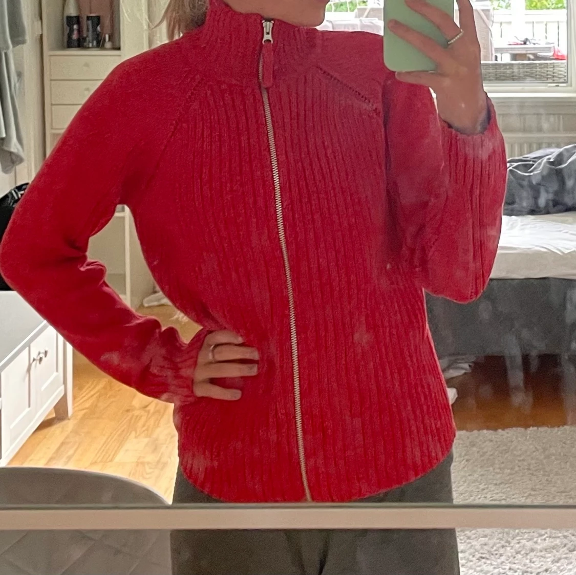 Stickad kofta från pahladium  - 91