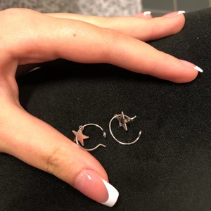 Silver örhängen  - Silver stjärn örhängen från Brendy Melville. Köptes för nån månad sen för 80kr och kom inte till användning, därför vill jag sälja dessa fina. Dem är i nyskick, bara testat!! Hör av er vid intresse 💕💕
