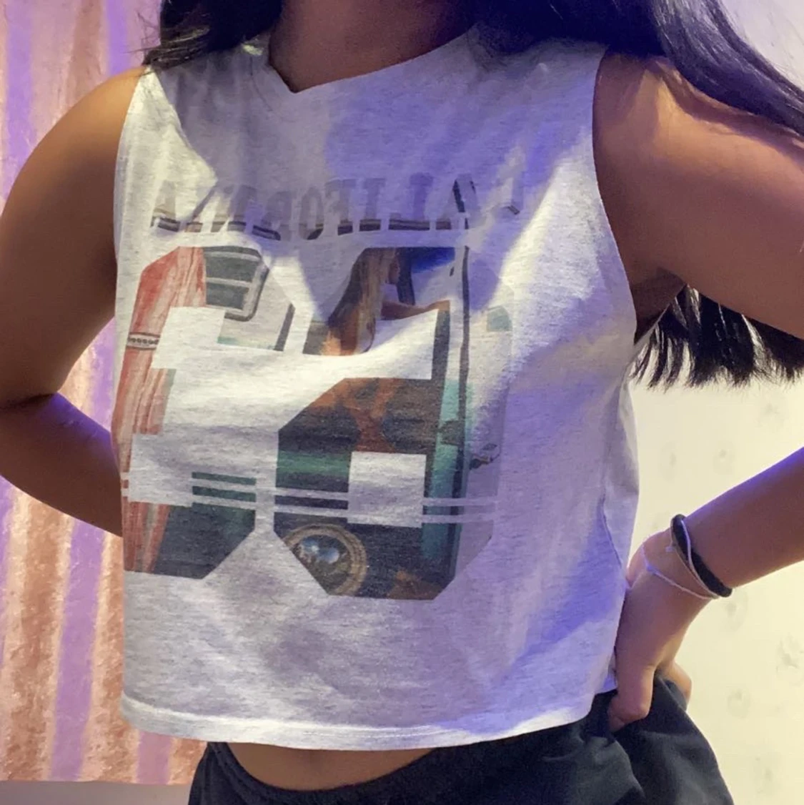 California 63 Grå top storlek S