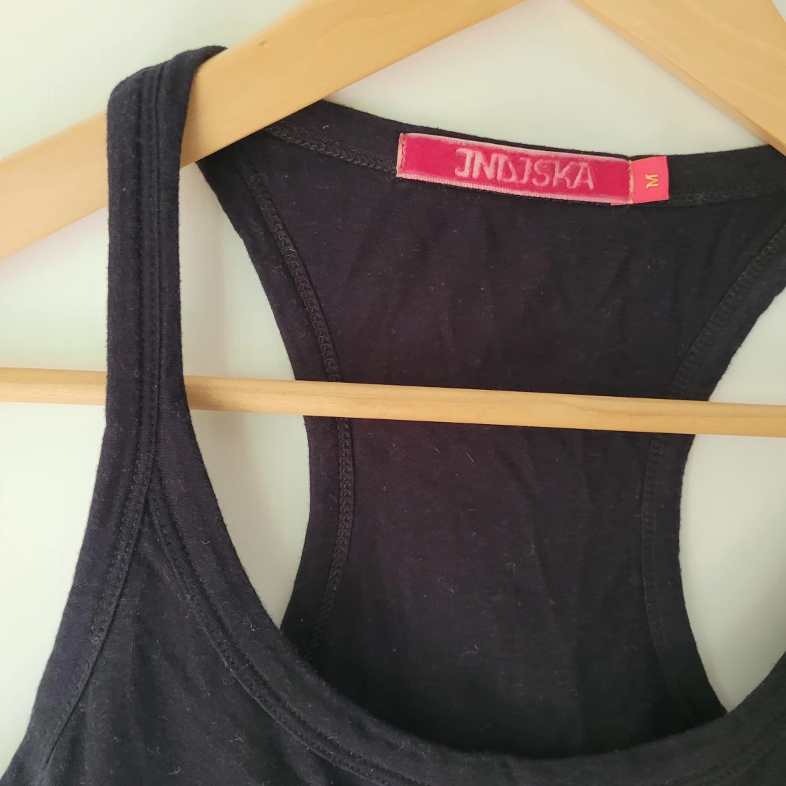 Svart kort Klännning/Linne stl.S - 91