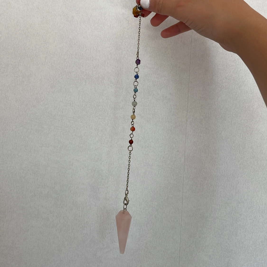 En rosenkvarts pendel❤️ - 90