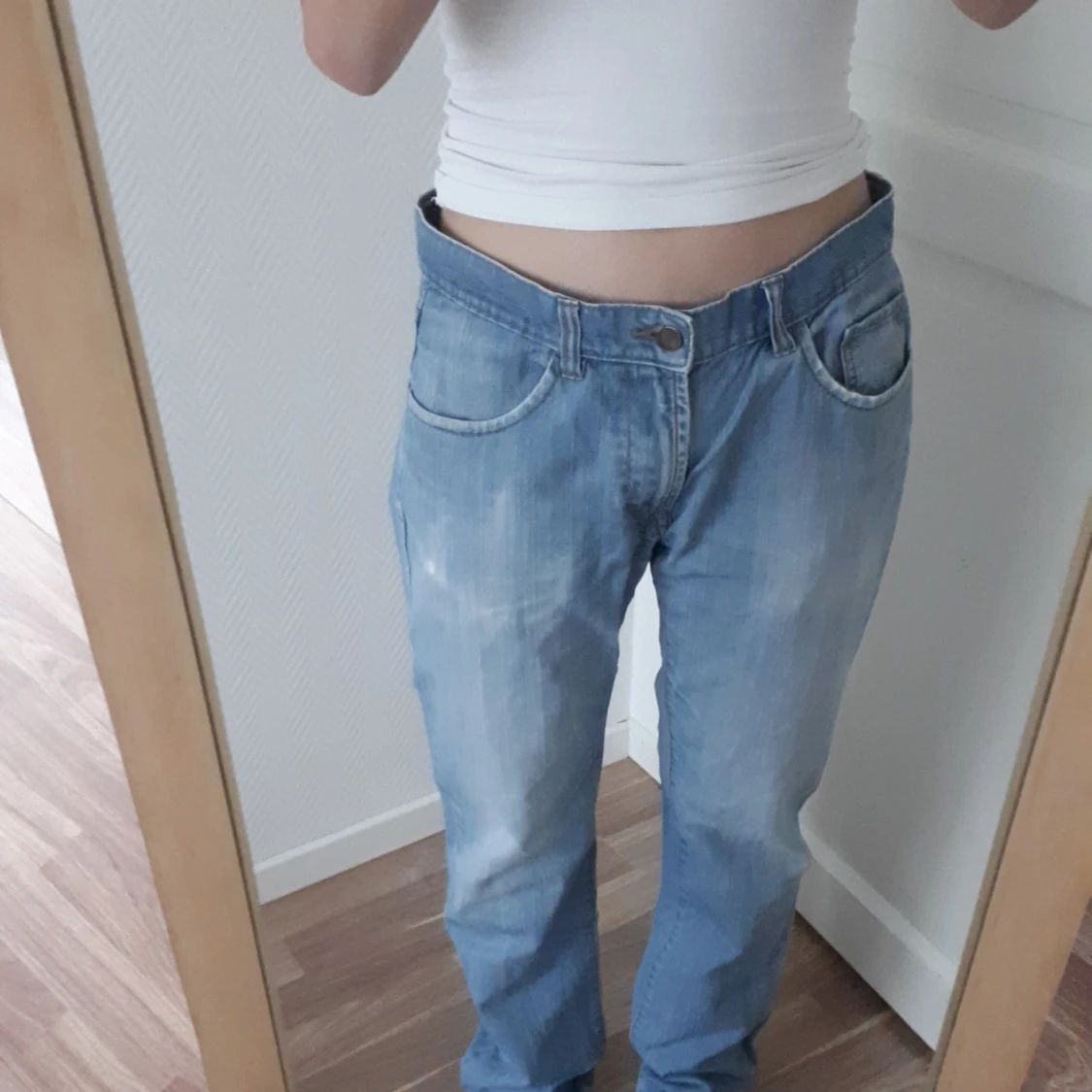 Lågmidjade baggy jeans - 90