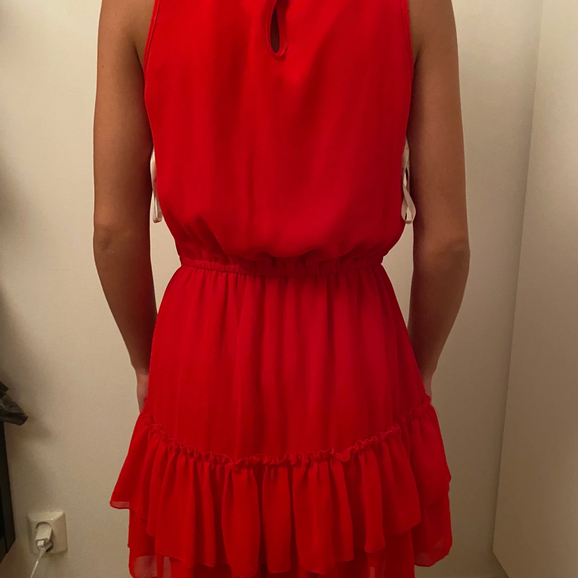 Röd klänning - 91
