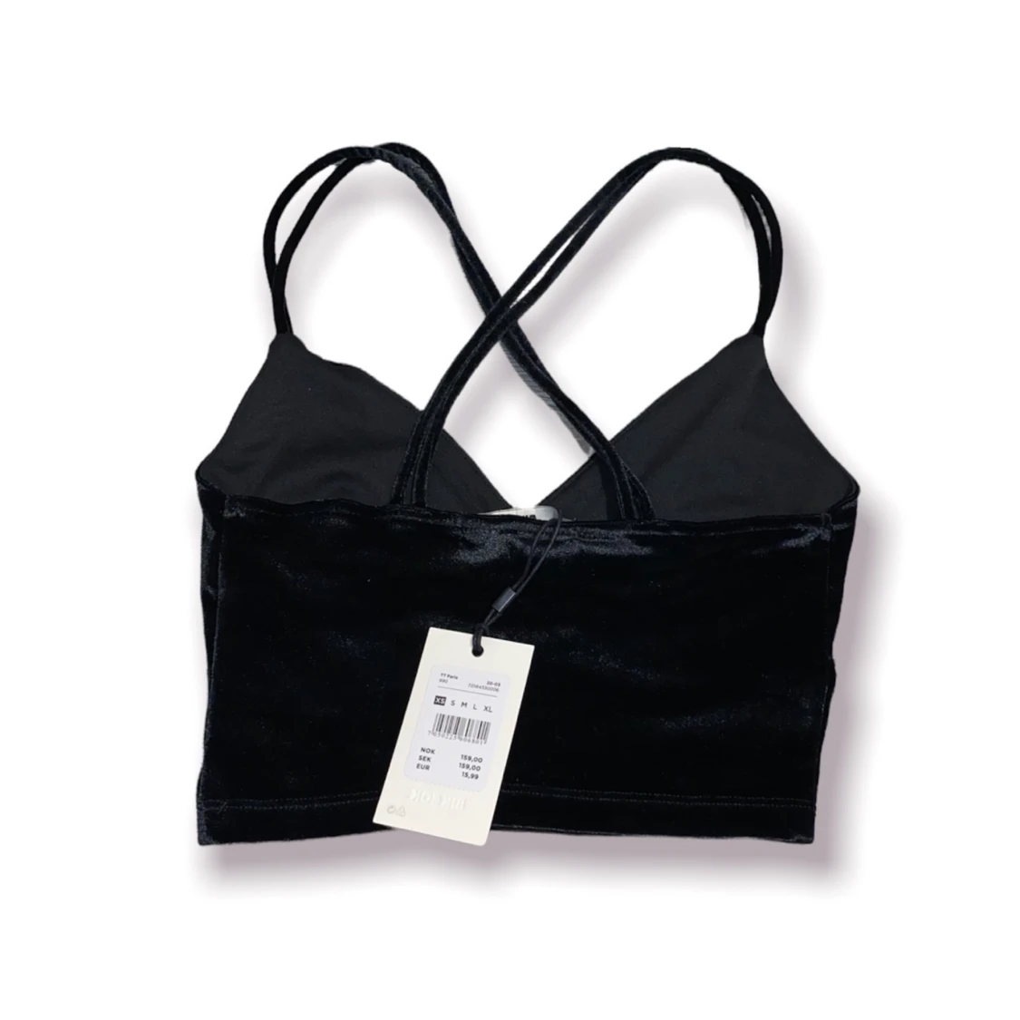 Velour topp från Bikbok - 90