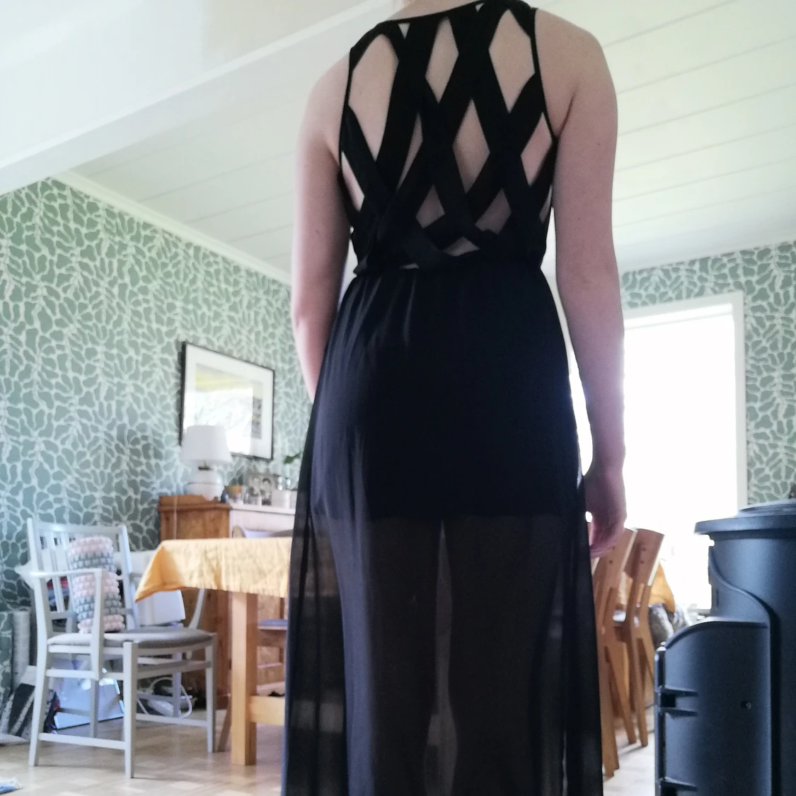 Svart långklänning - 90