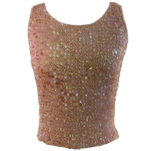 Vintage glitter paljett topp - Kommer säljas på jealoussecondhand.com💕 Följ oss på tiktok @jealous_secondhand eller få mejl med nyheter och datum genom att skriva in din mejl på hemsidan🫶