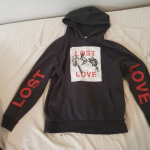 Lost Love size: M. Profound aesthetic hoodie. - Profound aesthetic hoodie med chill tryck, inte för varm o sitter löst runt armarna. Kan mötas upp i stockholm. Annars betalar du frakten