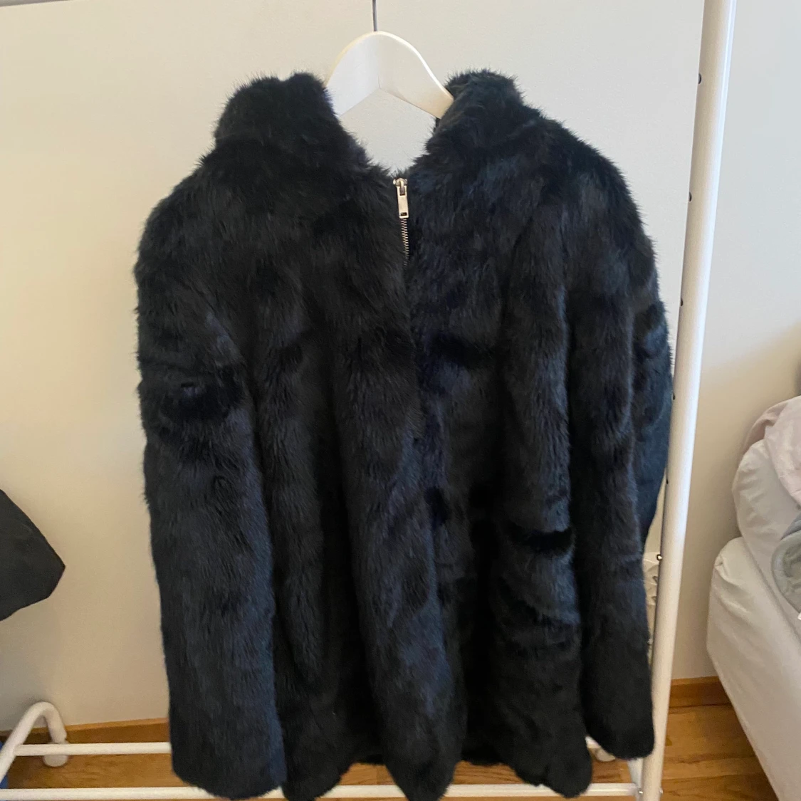 Päls jacka strl M (Fake päls)