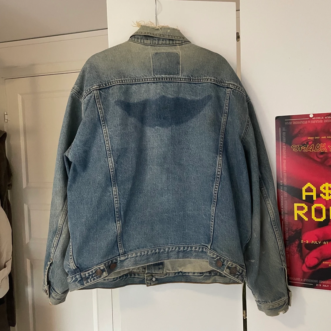 Vintage Levis Jacka ( slitage/fadeing ) - 91