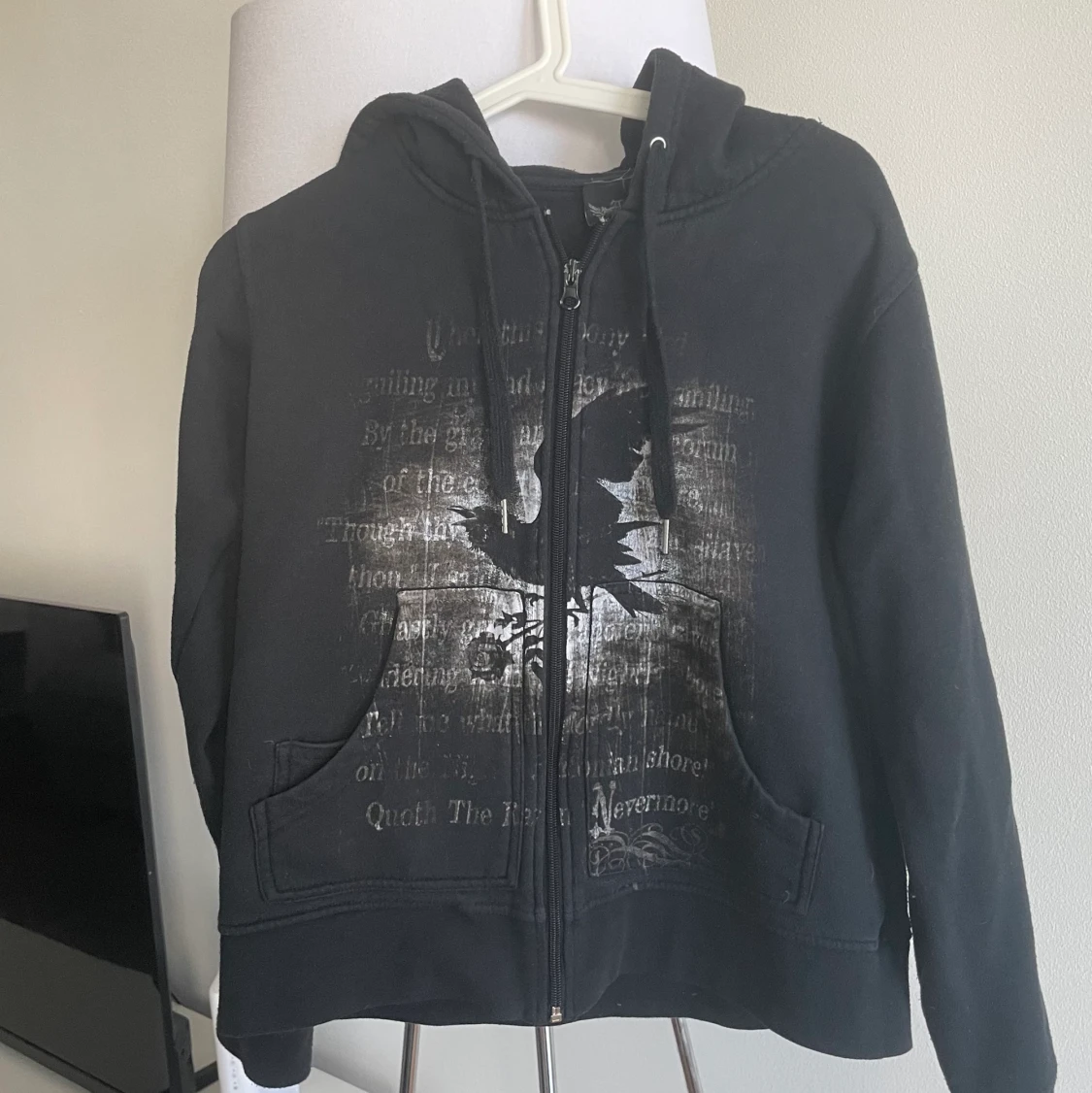 Goth alt zip up - 90