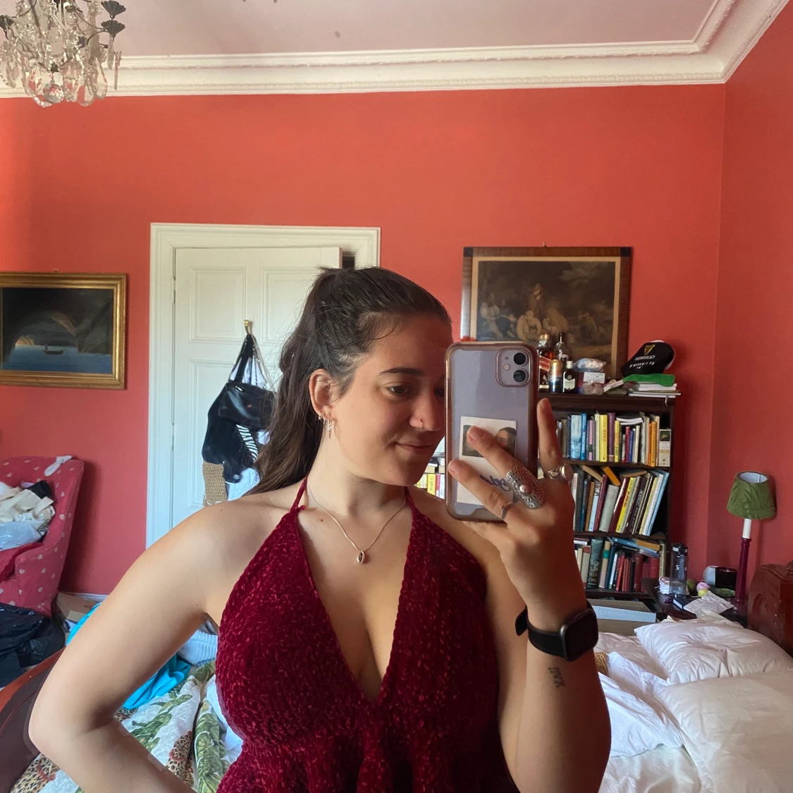 Crochet handmade top