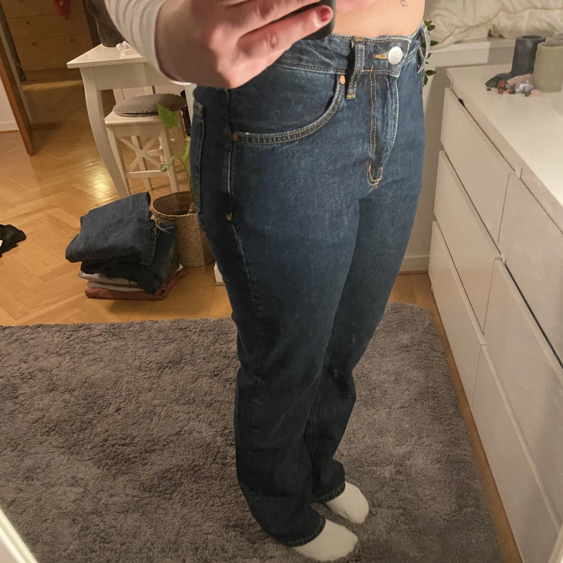 Lågmidjade jeans 