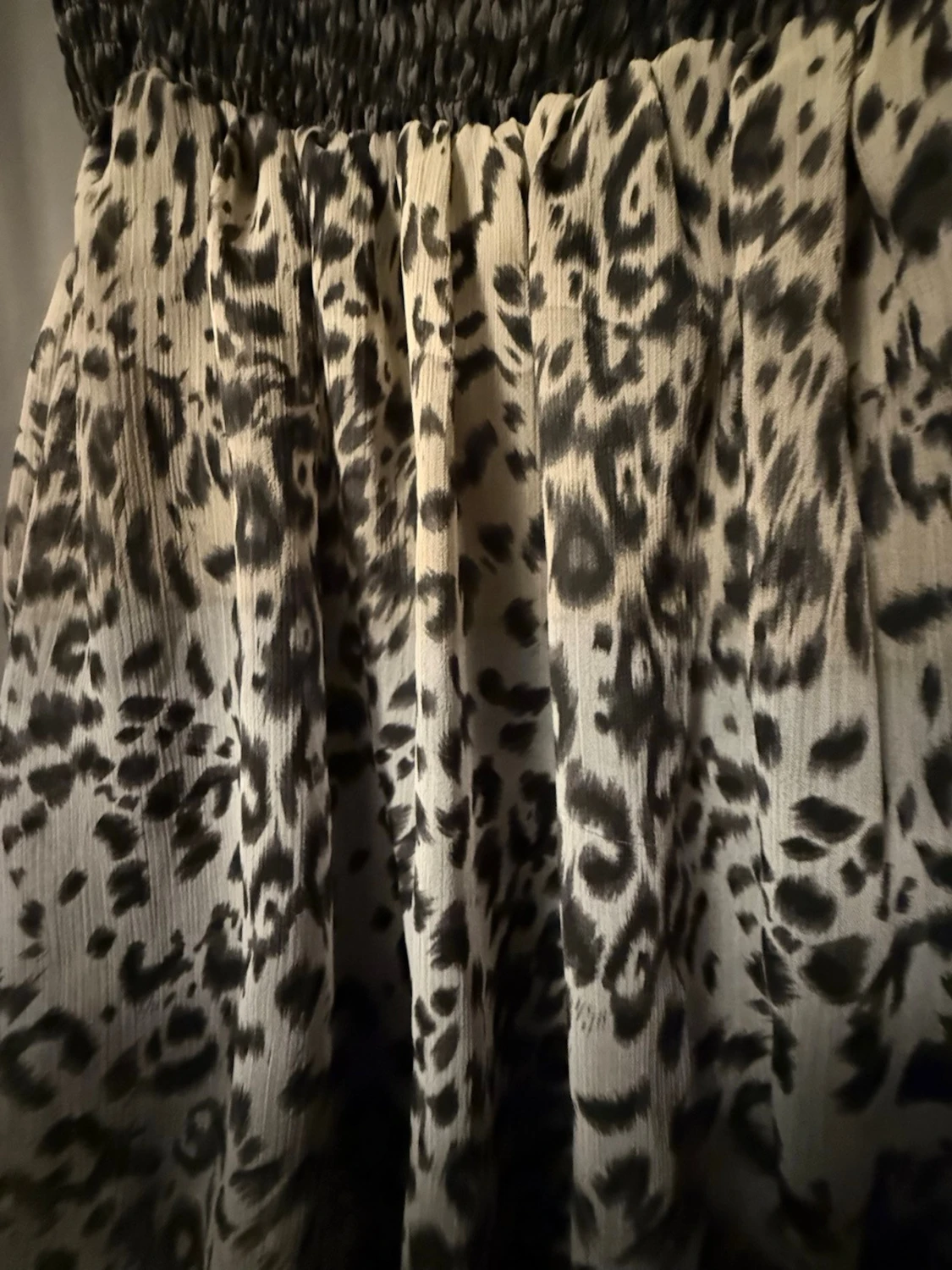 Smocktopp Leopardmönstrad - 1