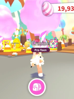 Ermine  - Skriver mitt Roblox user till dig