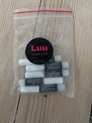Nagellim från Luu Nails - 5 helt nya nagellim i små vita tuber från Luu Nails, älskar detta lim!💕