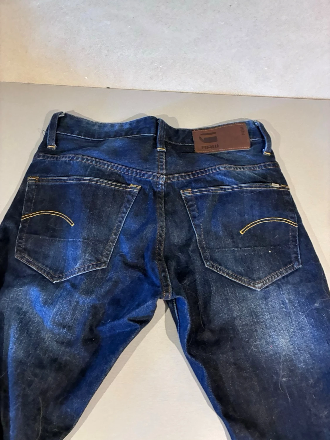 Mörkblå jeans från G-Star RAW - 1