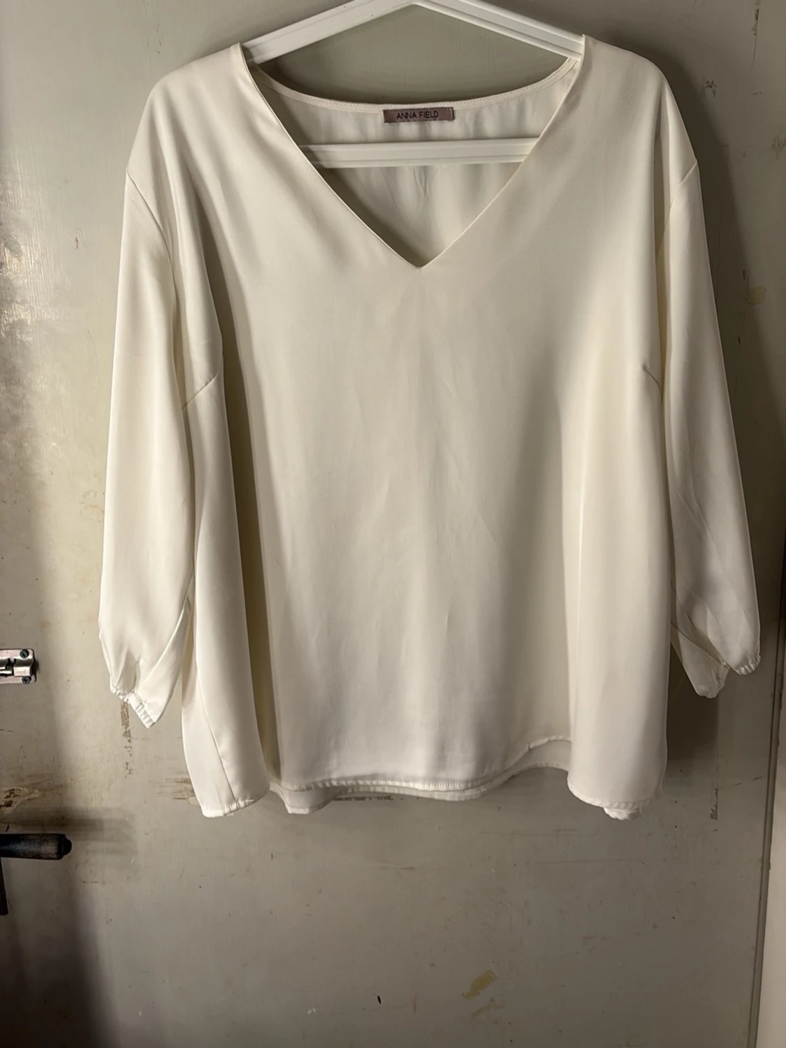 Vit blus
