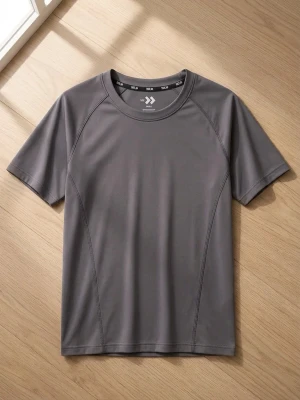 Grå Träning’s Tröja från Lager 157 - Storlek: S, Material: 100 % Polyester, utmärkt skick!