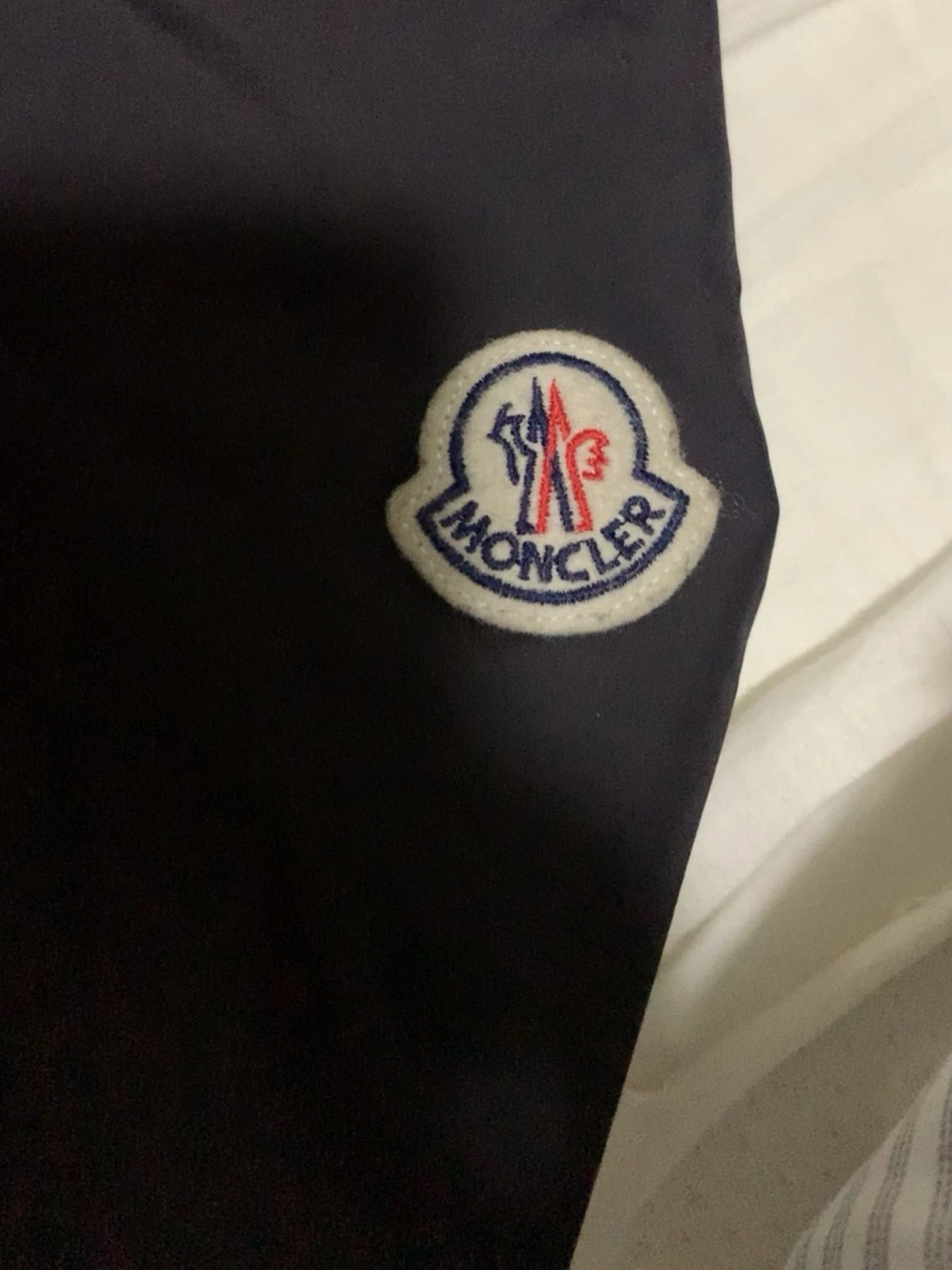 Svart vindjacka från Moncler - 2
