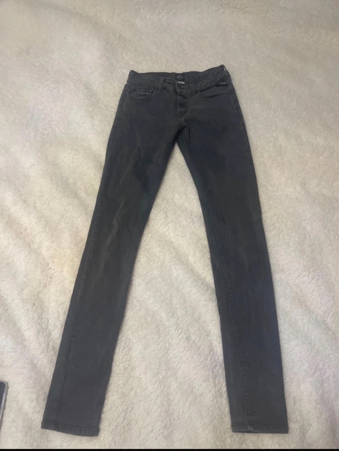 Gråa skinny jeans från Replay - 1