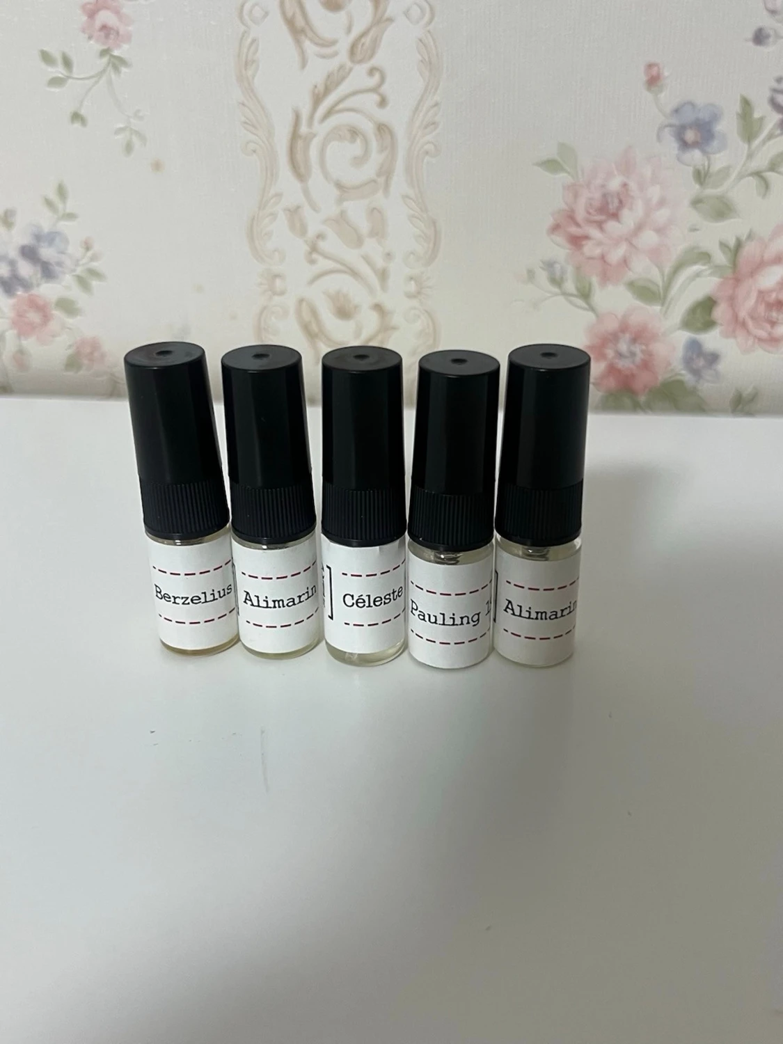 One bold chemist samples