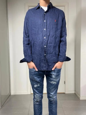 Polo Ralph Lauren Linneskjorta  - Säljer nu denna Polo Ralph Lauren skjorta, skriv för fler bilder/frågor🙌🏼