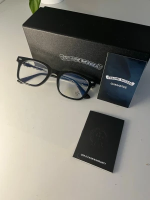 Chrome Heart glasses - Brand new stylish Chrome Heart glasses with bluelight lens. Great quality. It doesn’t come in the original packaging showed in the first photo. Only the glasses