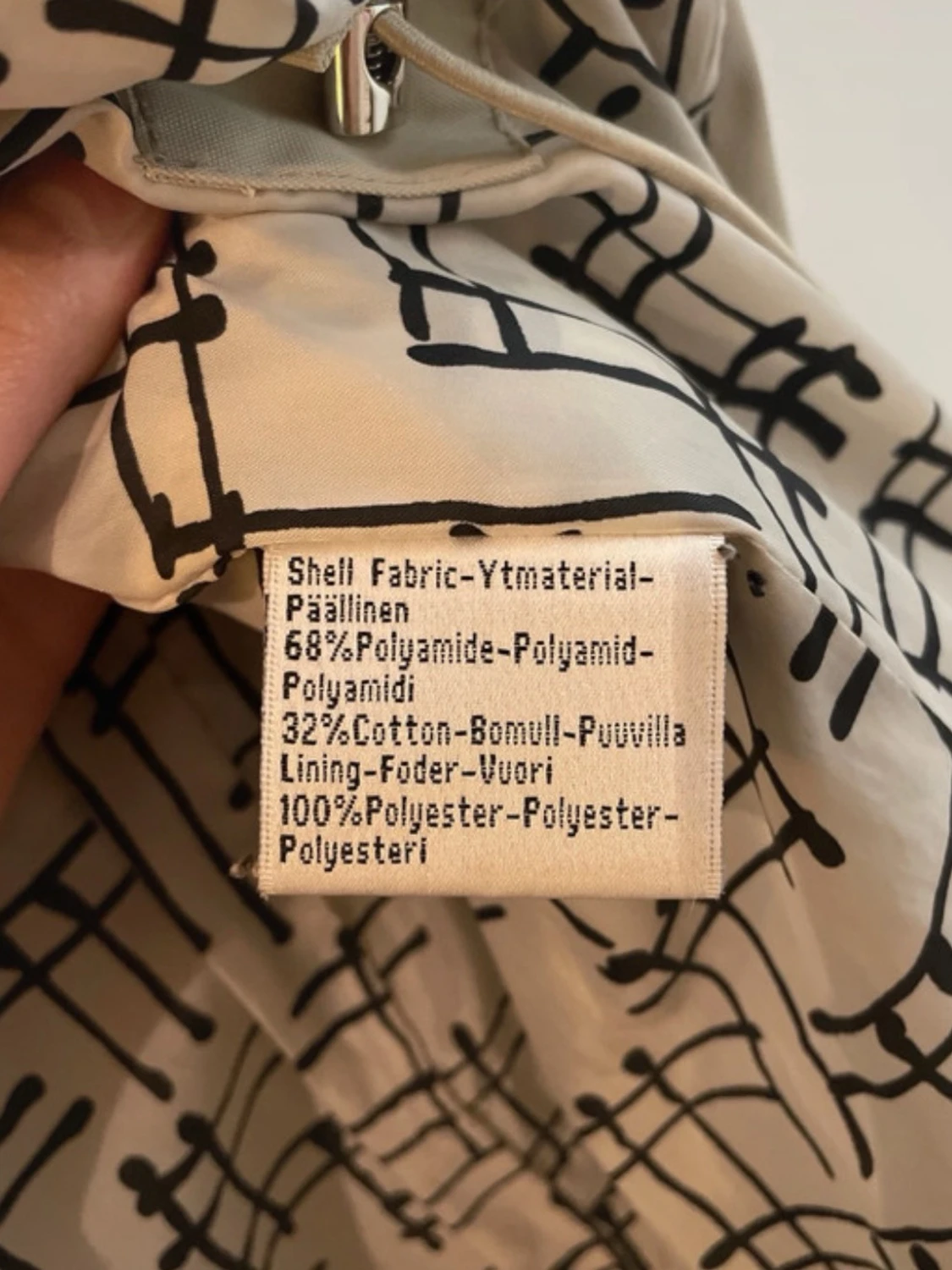 Beige/khaki Isolde Parkasjacka - 4