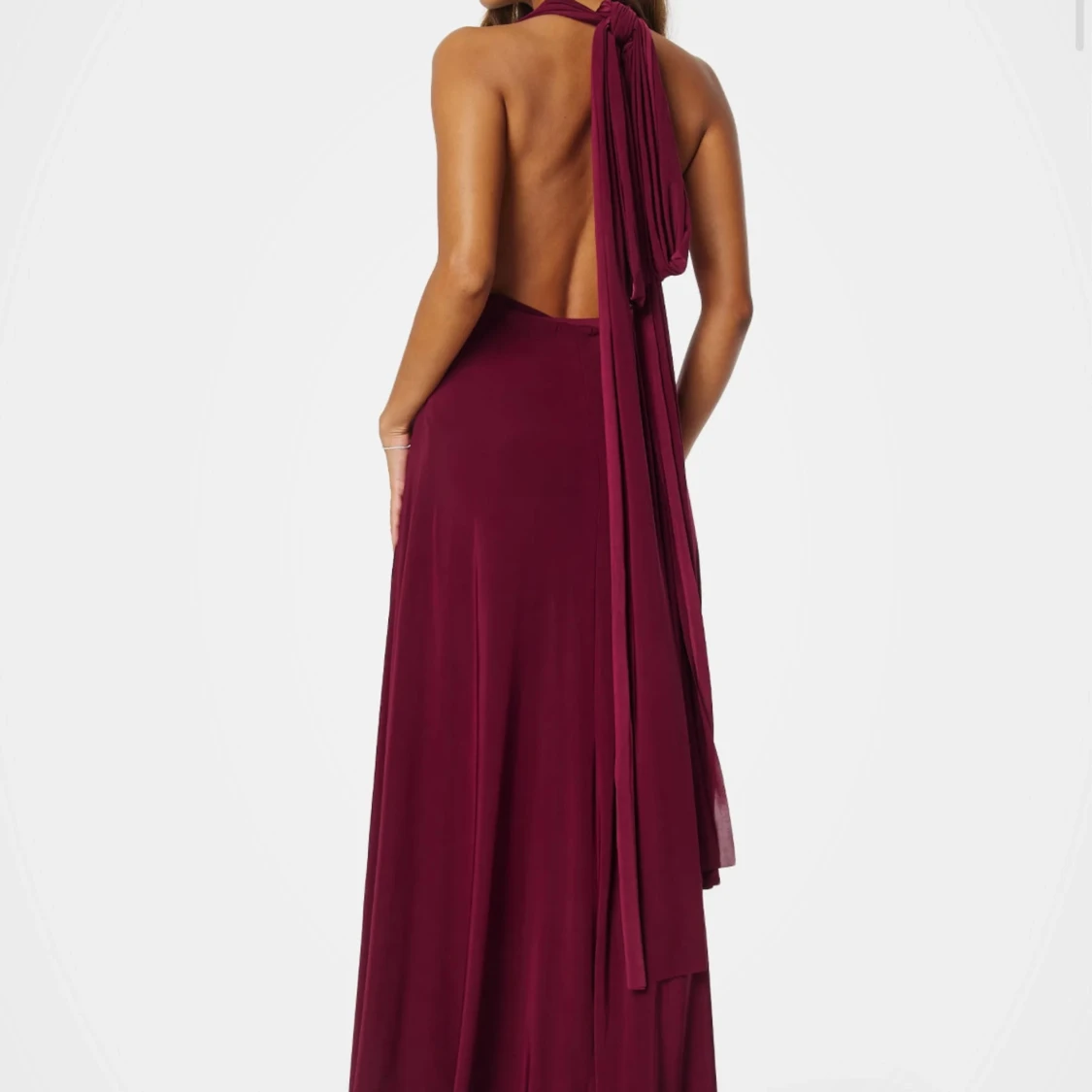 Vinröd balklänning  - 2