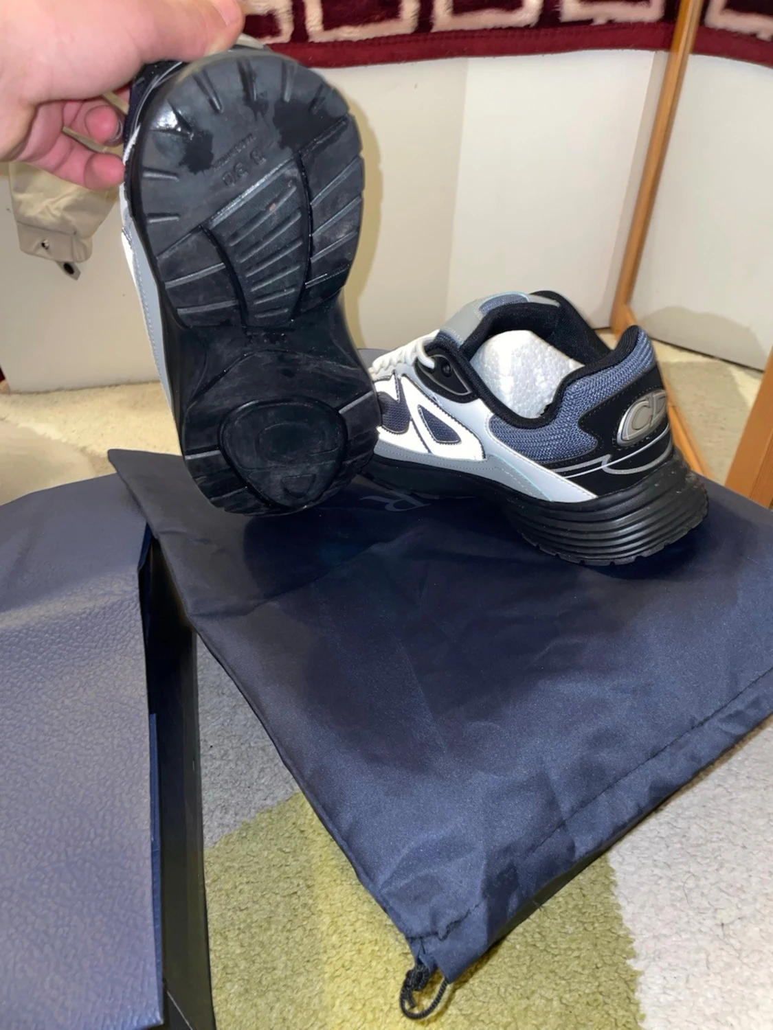 D**e B22 sneakers svart/vit - 1