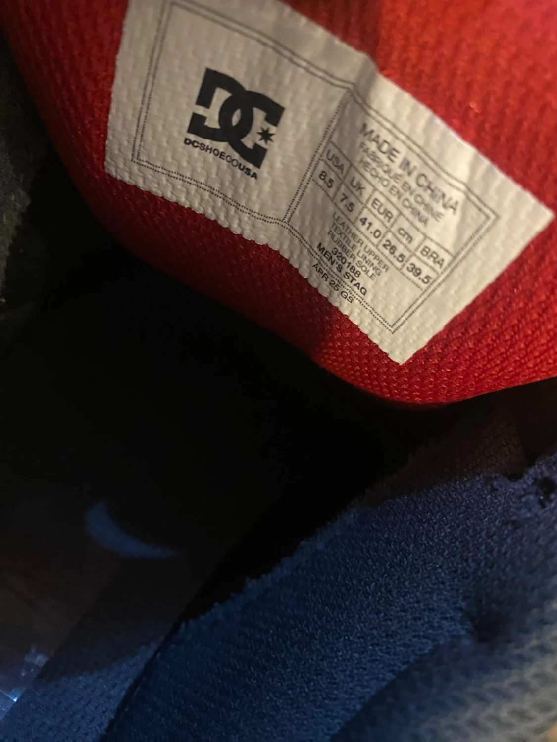 Svarta DC Stag sneakers - 1