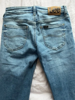 Lee jeans 2000s  - Blåa lågmidjade ler jeans 