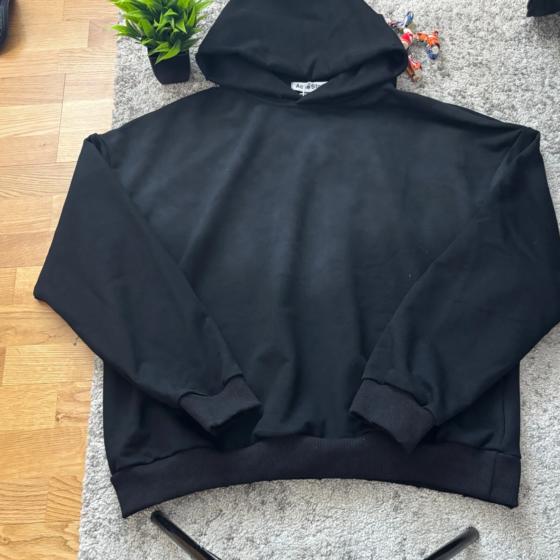 Svart hoodie Acne Studios Stockholm - 1