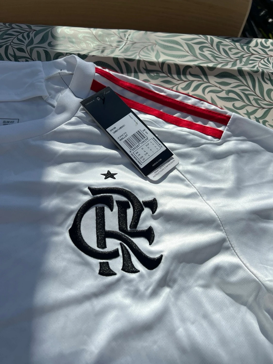 Vit Flamengo matchtröja Adidas - 1