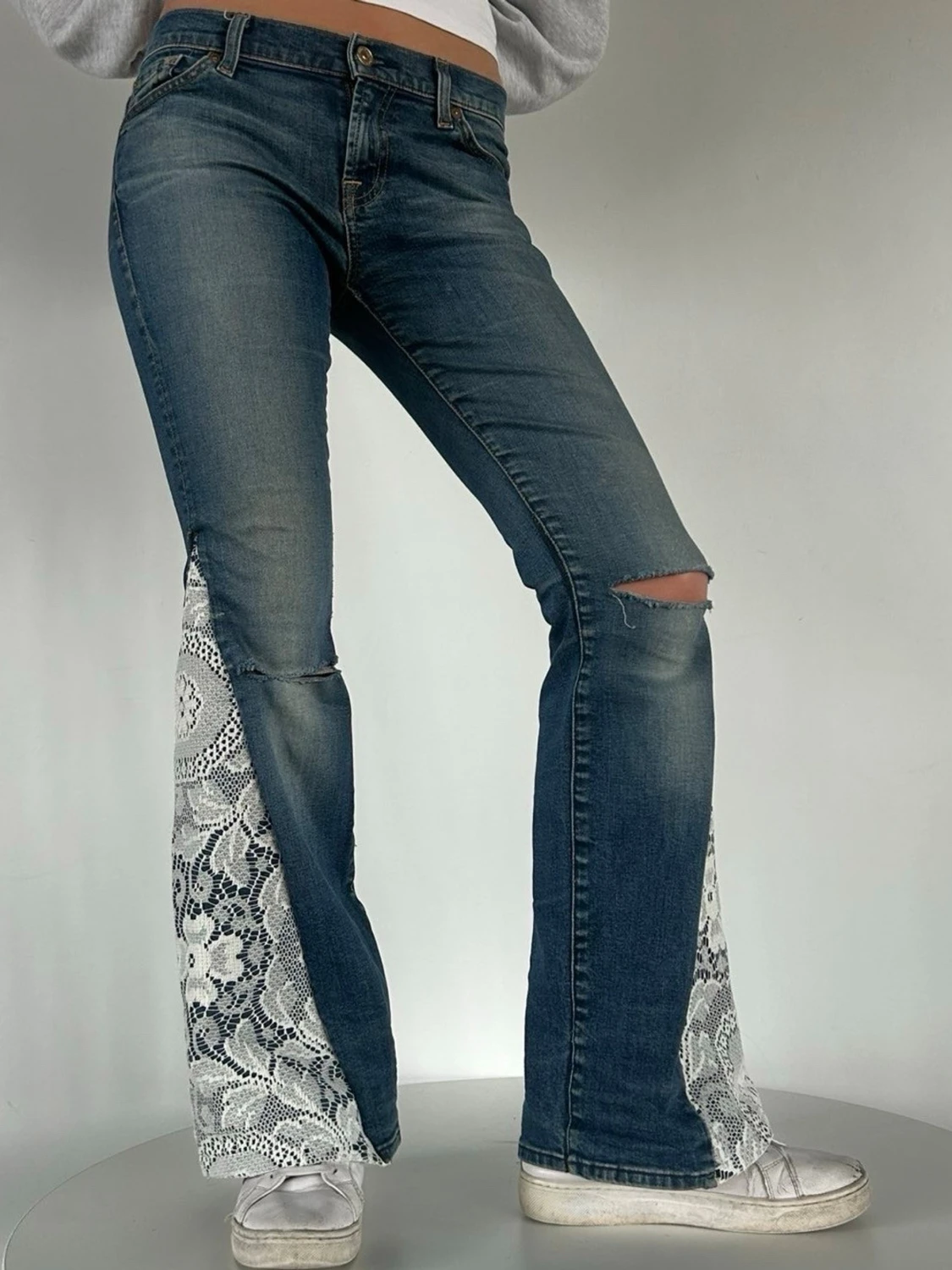 Scratched Jeans - 1
