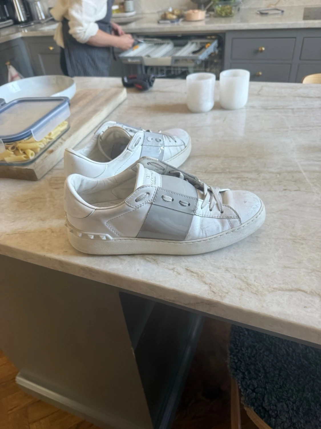 Grå Valentino Garavani sneakers - 1