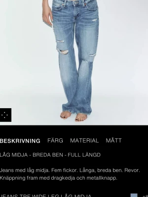 Zara Jeans  - Populära Zara jeans som är helt slutsålda. Jag säljer dem då de inte satt som jag ville. Endast använda 1 gång 